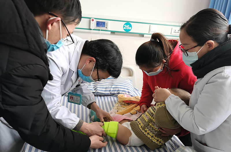 宣威市第一人民醫院 脛腓骨固定支具